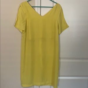 OVS 100% polyester yellow dress
